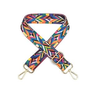 NEW Multicolor Geometric Guitar Bag Strap
